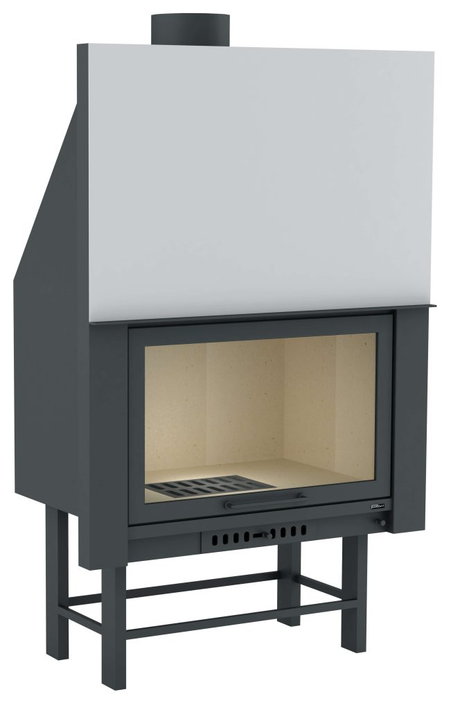 KARYA 95 Tuğlalı Yerli üretim asansörlü şömine haznesi