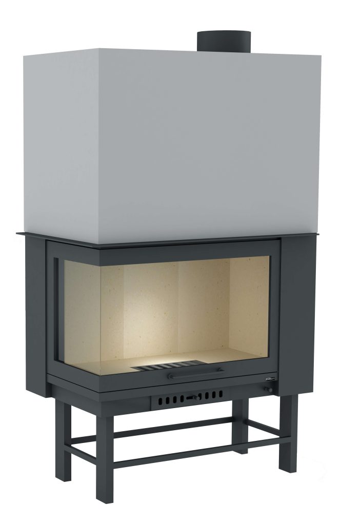 LARA 95 TUĞLALI Yerli üretim asansörlü şömine haznesi