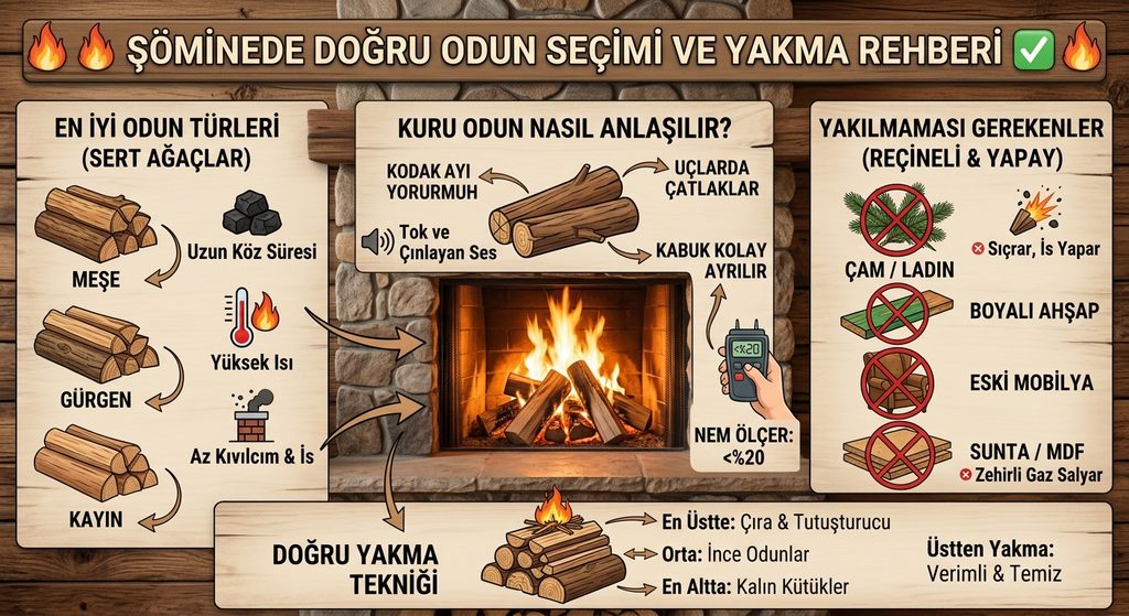 Doğru Odun Seçimi: Antalya ve Ege Bölgesi İçin Tavsiyeler